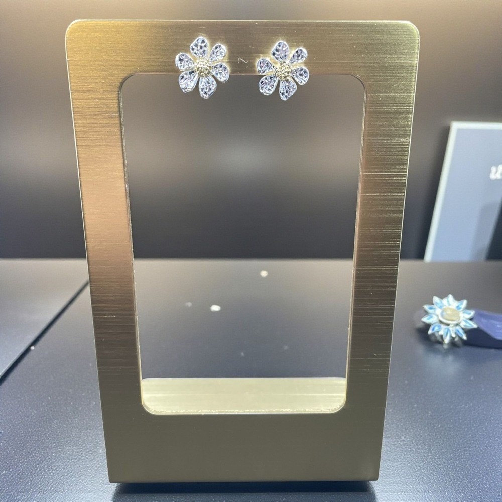 You Nuo‎ 925 Silver Daisy Earrings Bloomcore Coquette Spring Dainty Floral Studs